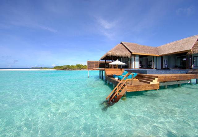 Самый экологичный отель на Мальдивах