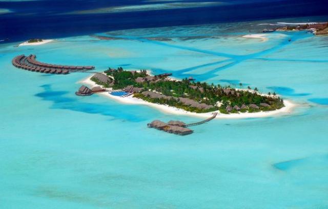 Самый экологичный отель на Мальдивах