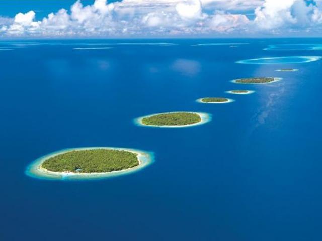 Коралловые острова Мальдивского архипелага